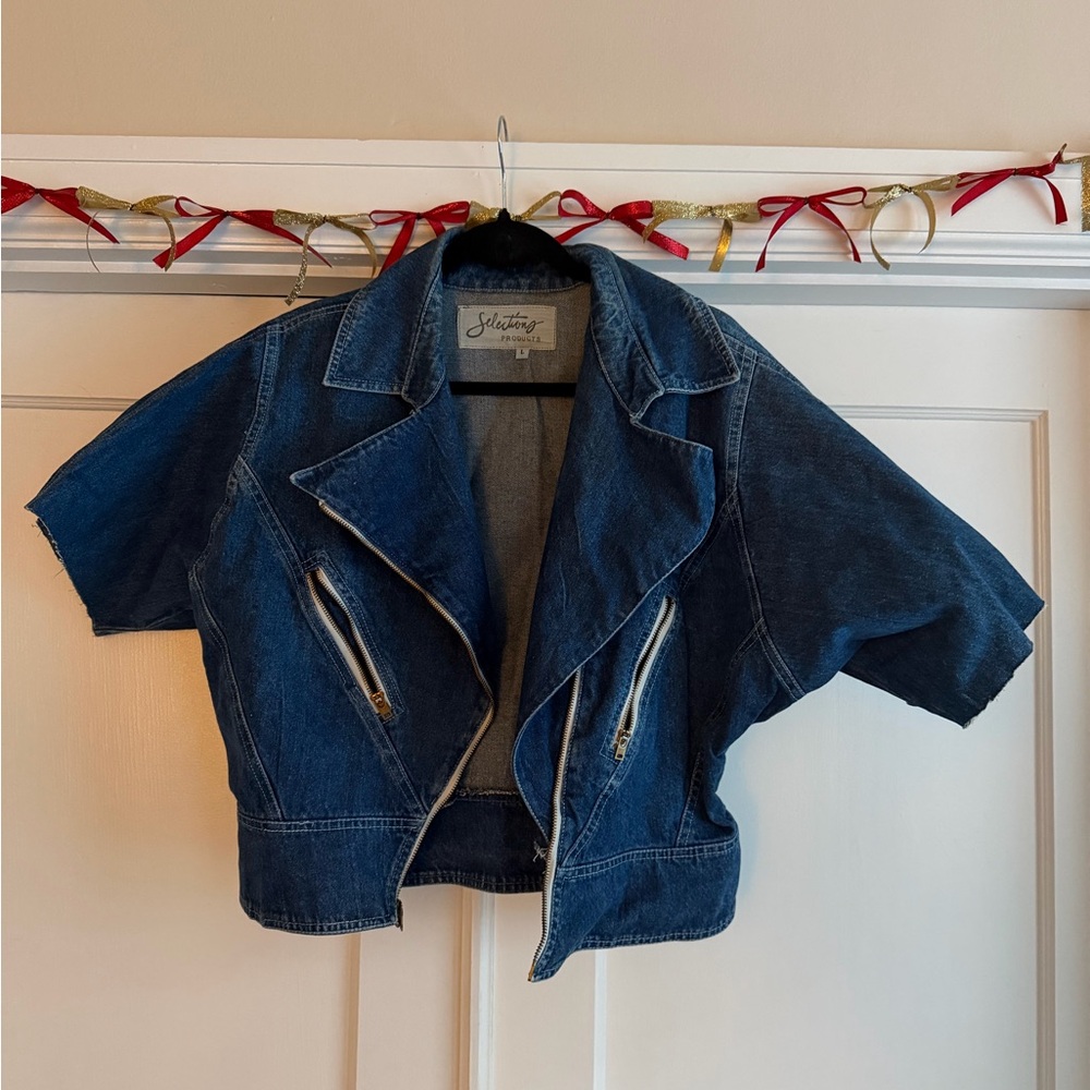 Blue Denim Top/Jacket